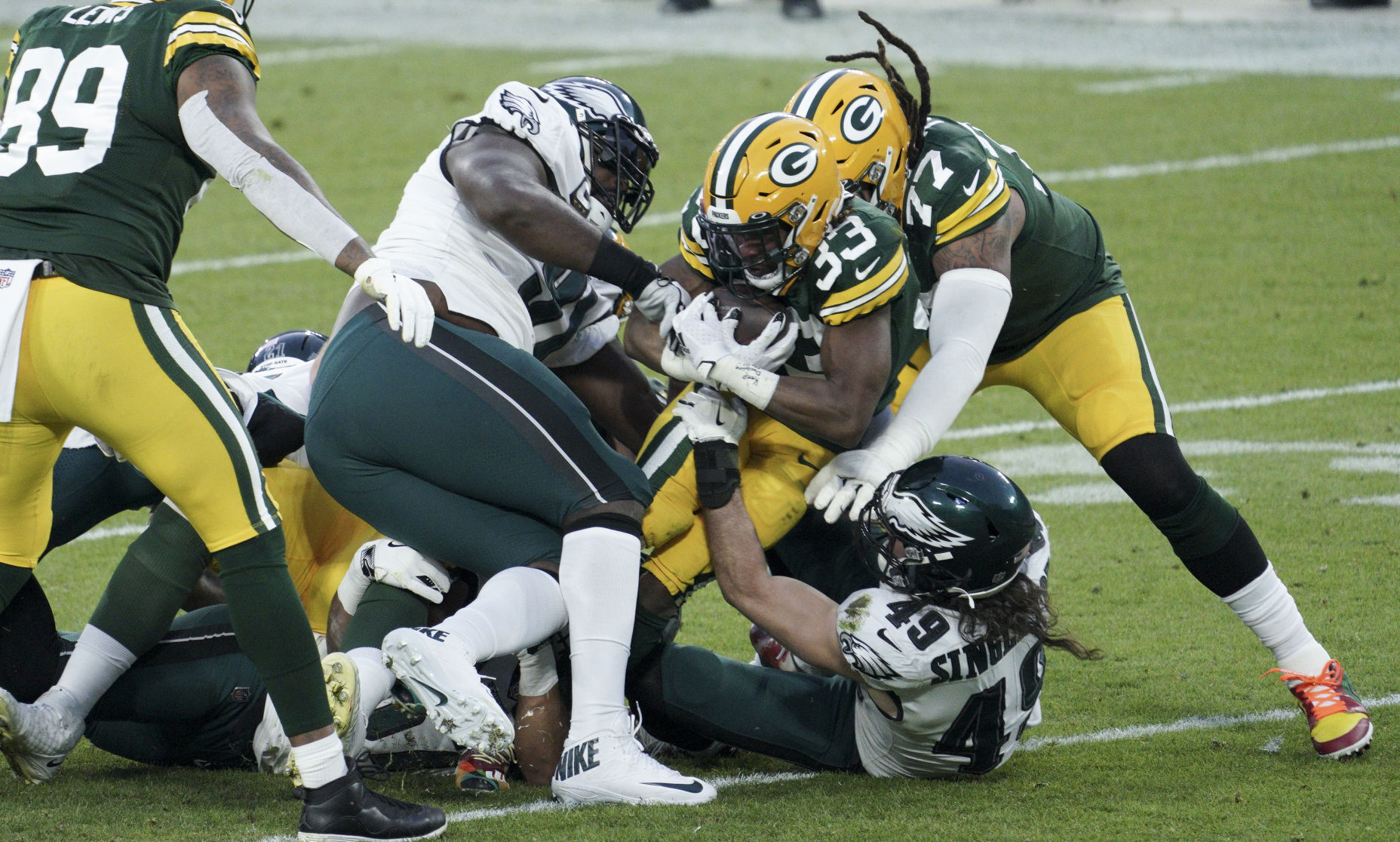 Packers 30, Eagles 16